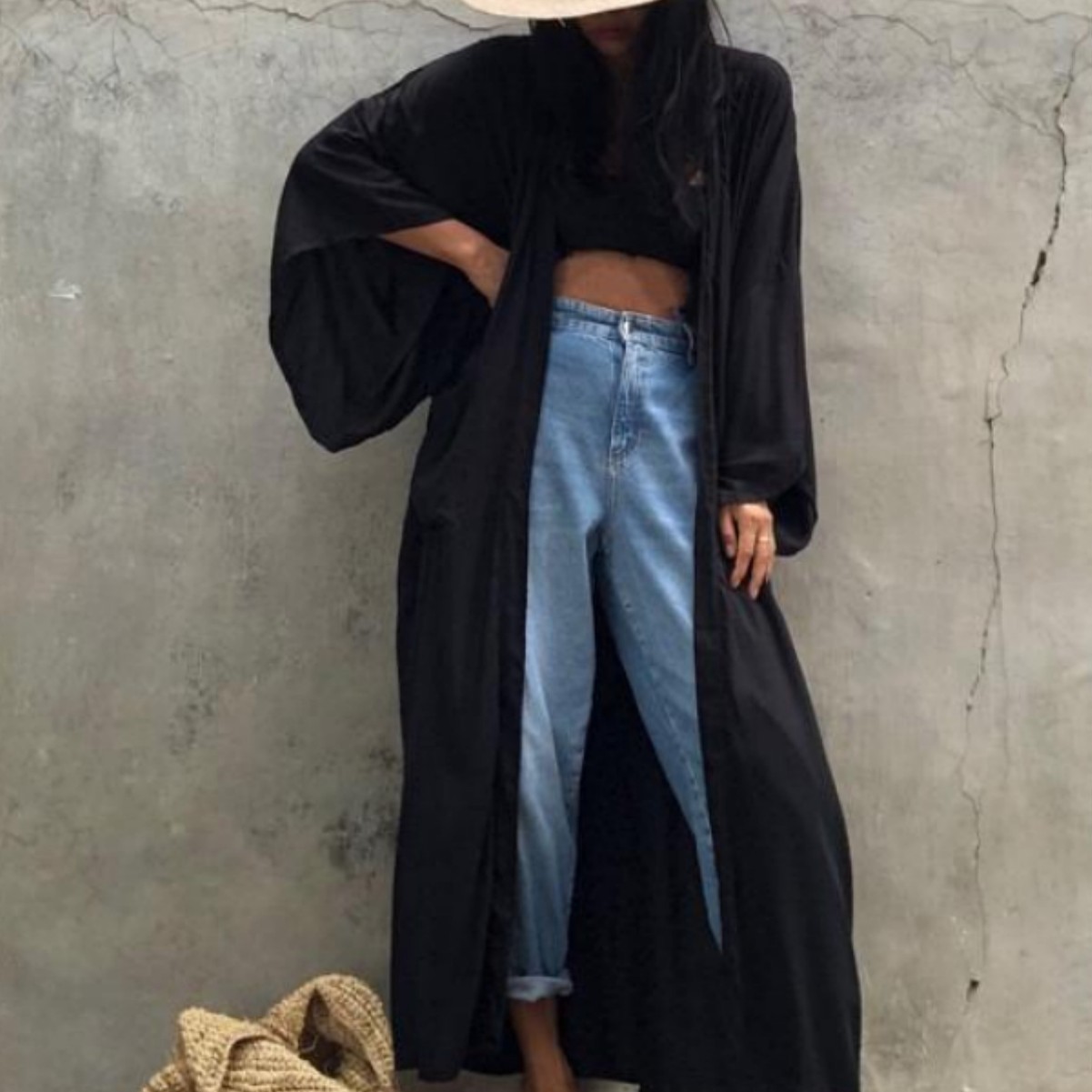 Cross-border European and American rayon cardigan with beach blouse sexy cardigan long sleeve holiday bikini blouse MK0001