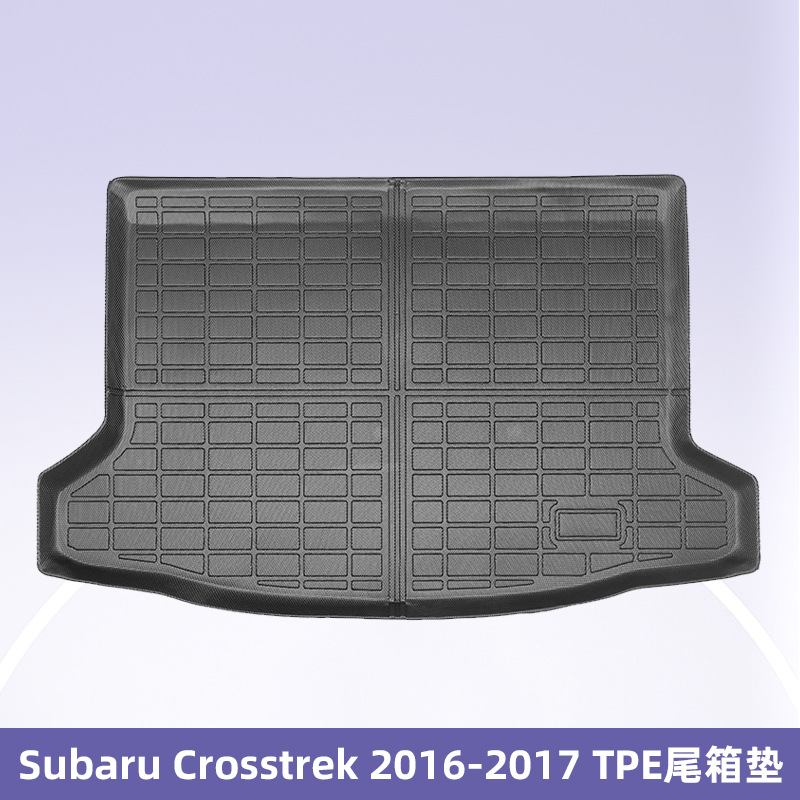 Aplicable a Subaru Crosstrek 2016 - 2017 TPE Foot Pads 3D All Weather Material Backpack Pads