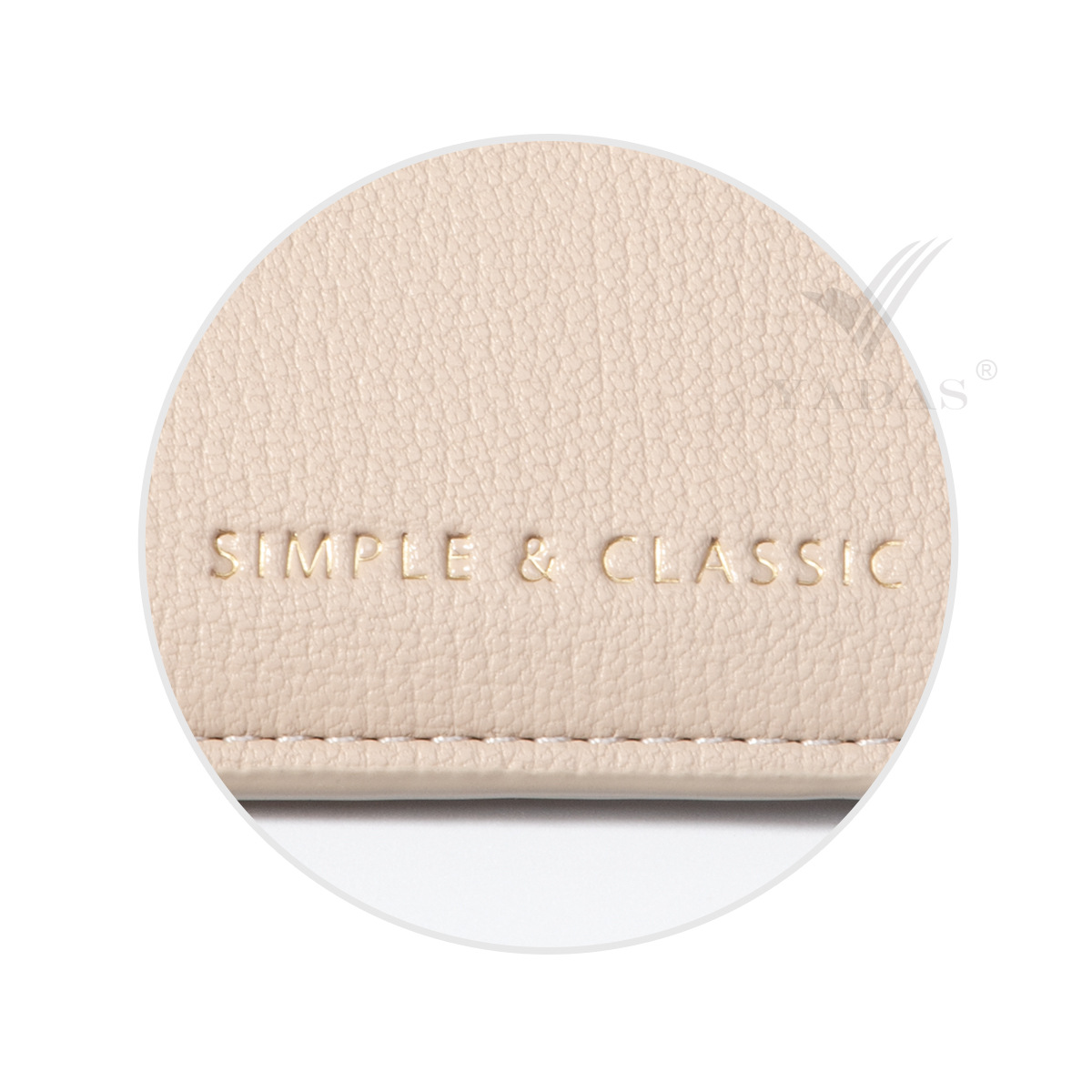 YADAS nuevo paquete de tarjetas con cremallera diseño de posición de tarjeta oblicua simple y elegante paquete de tarjetas de fábrica de PU para damas