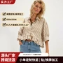 宽松跨境翻领爆款衬衫