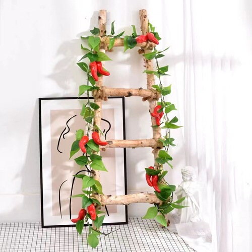Decorative ceiling for a faux fruit vine store, farmhouse-style fake fruit vines, plastic model props, wholesale