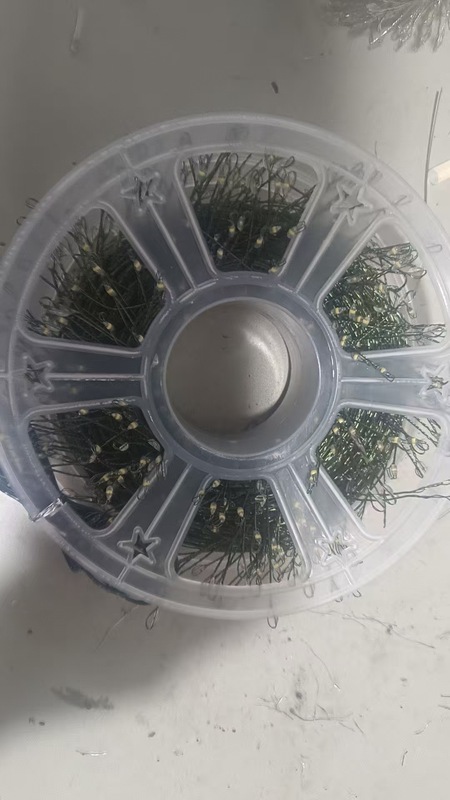 跨境LED圣诞鞭炮灯小红书同款蜈蚣脚铜线灯串室内外节日装饰彩灯|undefined