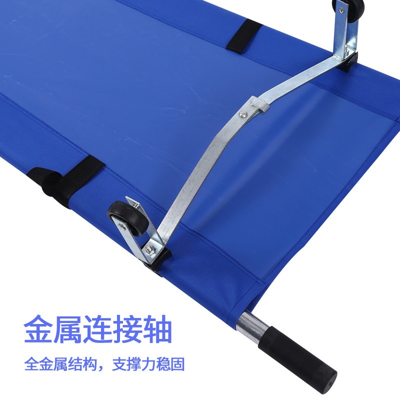 折りたたみ式担架 消防救助 80% off ポータブルで移動可能な階段昇降用担架 アルミニウム合金製 厚型二重折りたたみ式救命担架|undefined