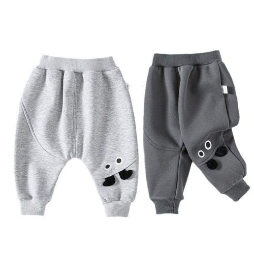 Baby Thicker Pants Winter Boys Toddler Casual Pants Fleece Infants Long Pants Girls Baby Bottoms Winter Clothing Trendy