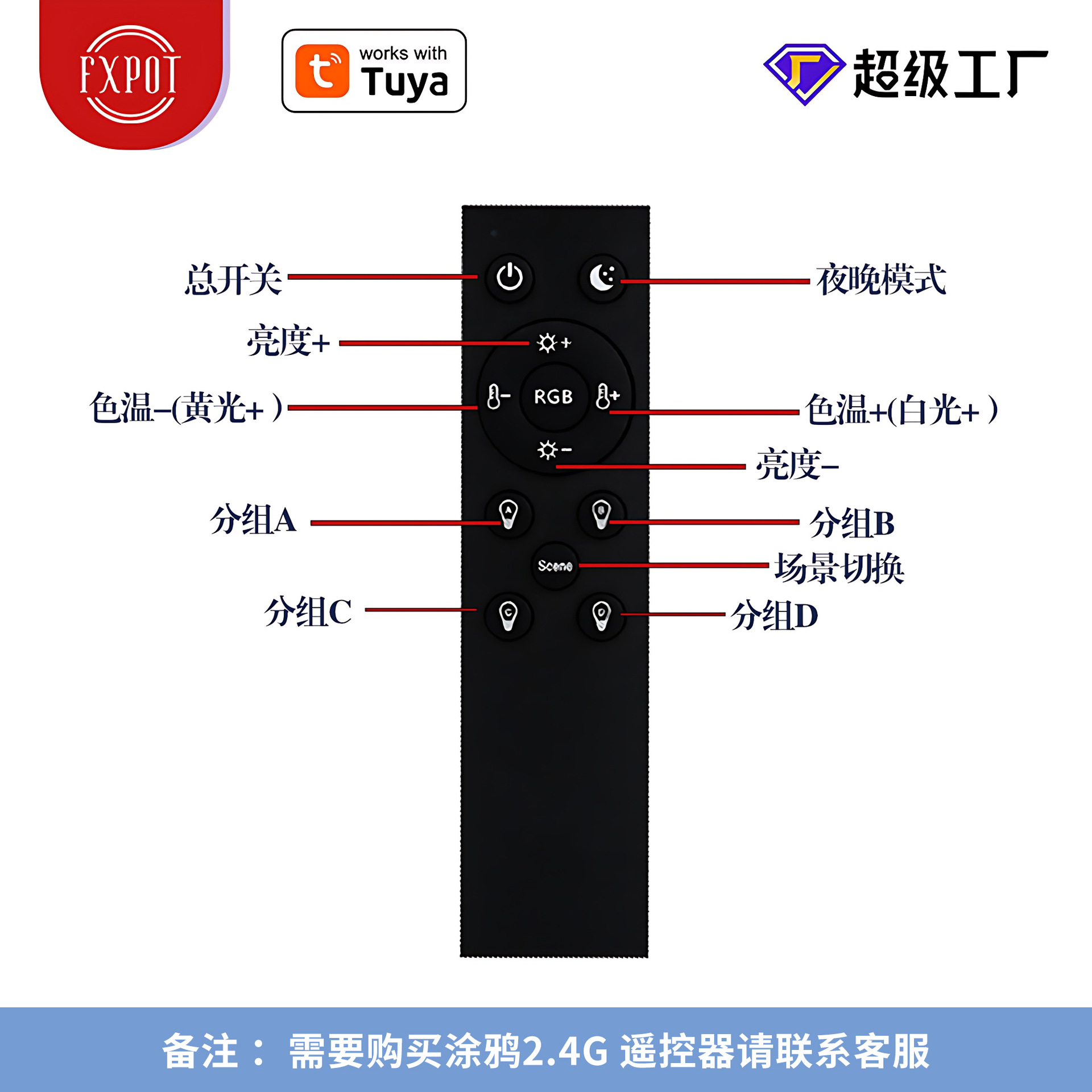 Умная лампа Tuya с Wi-Fi, Bluetooth, затемнением, цветная светодиодная, память времени, пульт дистанционного управления, поддержка Alexa, светодиодная подсветка, пульт управления по Bluetooth