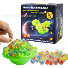 国境を越えた新製品 UFO ピンボール スタッキング ディスク スイング ボール インテリジェンス バランス ゲーム ビルディング ブロック ピンボール カラー ガラス ビーズ