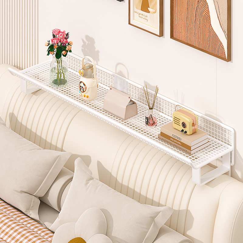 Bedside Storage Rack, Desktop Bedside Shelf, Narrow Gap Storage Rack at the End of the Bed, Simple Long Shelf Behind the Sofa in the Living Room Against the Wall