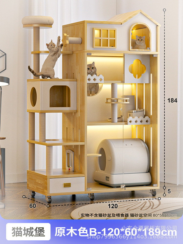 고양이 성 로그 색상-B