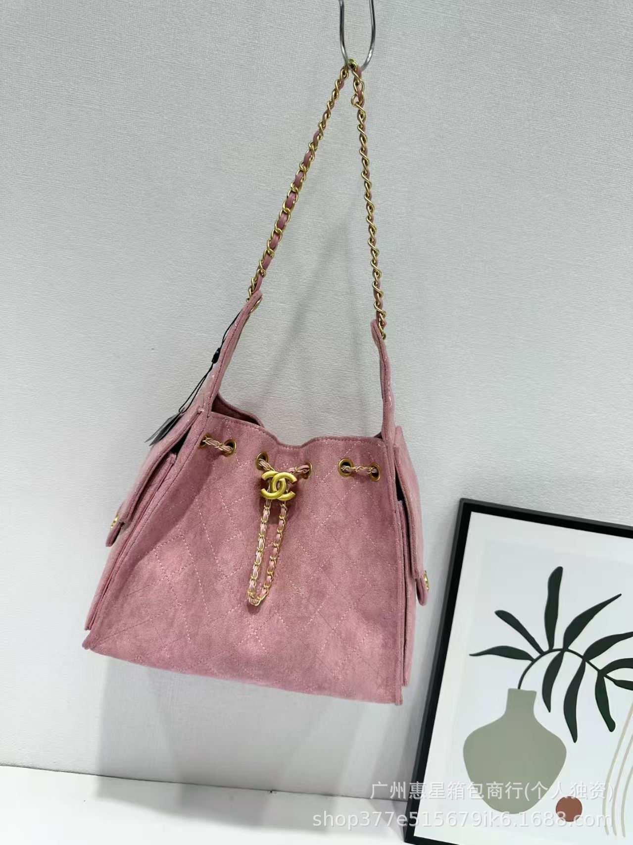 A038 suede pink