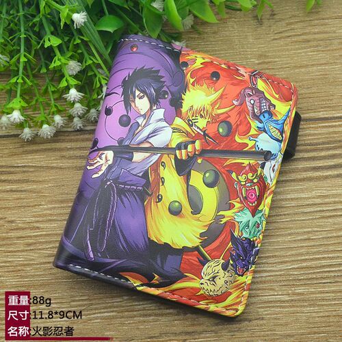 Collection Naruto】Animation and game peripheral wholesale manufacturers supply wallet ninja one piece drop shipping