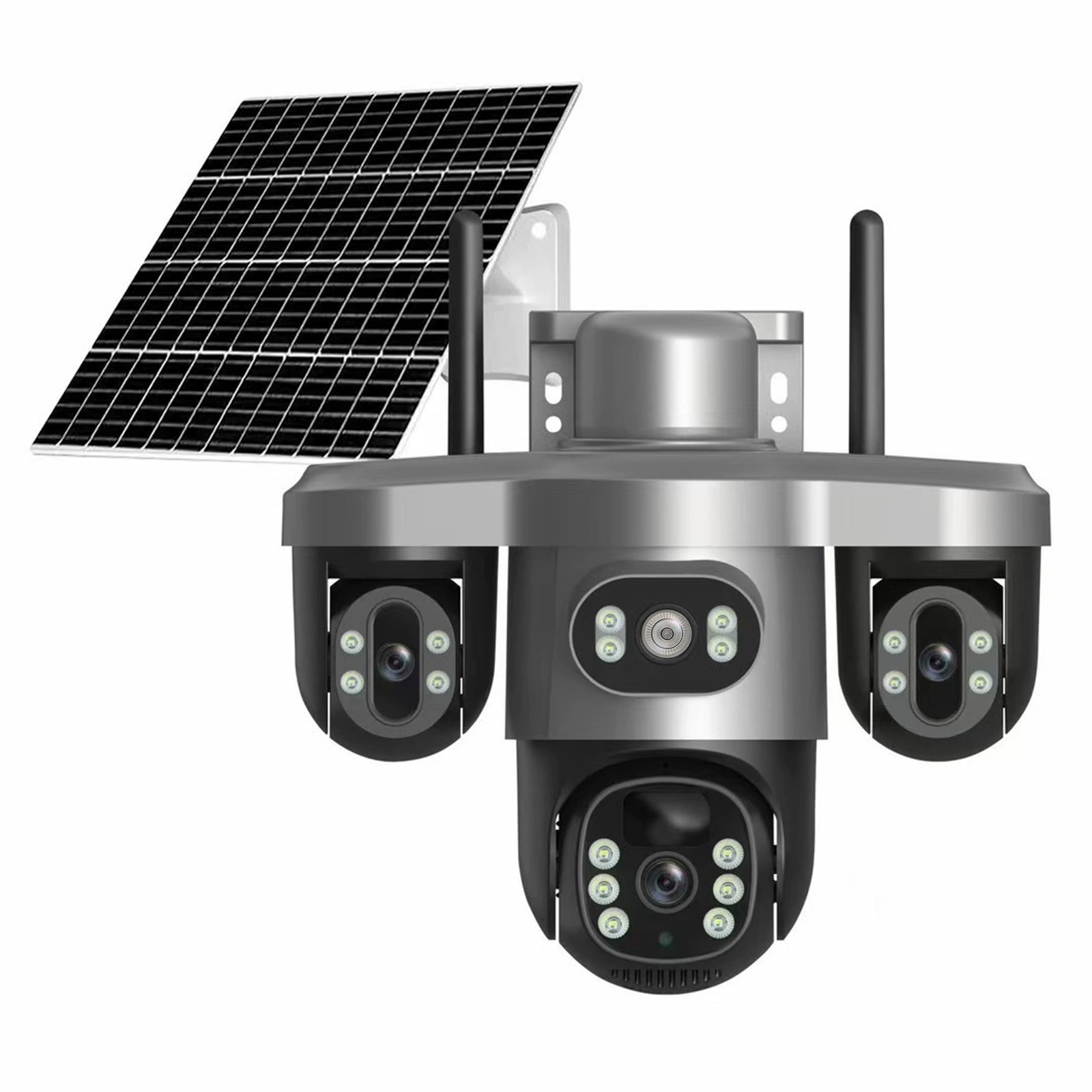 Беспроводная умная CCTV камера солнечная powered, монитор