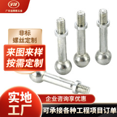 カスタムスクリューボールヘッド非標準ステンレスボルトネジ機械部品ネジアルミ合金スタッドセルフタッピング