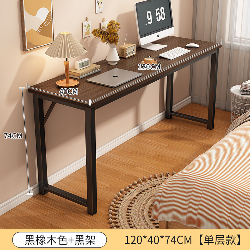 Escritorio chica dormitorio mesita de noche rectangular simple casa de alquiler escritorio blanco simple escritorio de la computadora