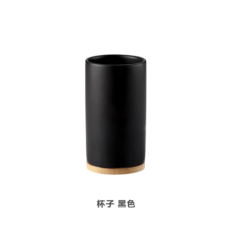 Taza de lavado de cerámica doméstica nórdica simple, taza de enjuague bucal, taza de cepillo de dientes, taza de baño, conjunto de cocina para muchos eventos