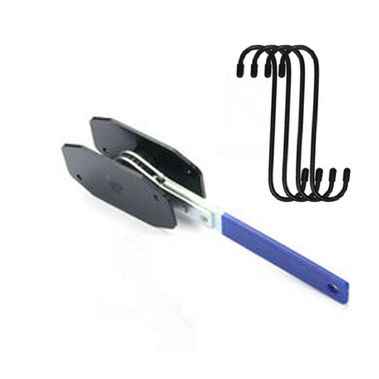 래칫 브레이크 실린더 조절기(작은 파란색 손잡이) + 후크 4개