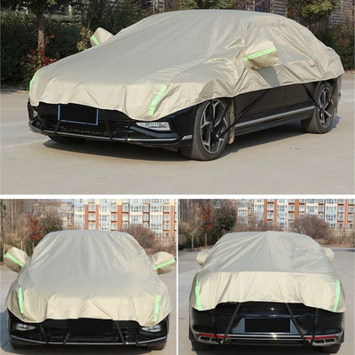 Car half cover made of thick Car clothing