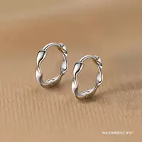 Новые серьги Mobius в Корейском стиле в форме волны, легкие Роскошные простые кольца, серьги, пряжка, серьги, серьги, индивидуальные
