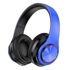 B 39ブルートゥースヘッドフォンのヘッドセットの無線発光の七色の呼吸灯はカードを挿して重い低音のブルートゥースのイヤホンを畳むことができます。