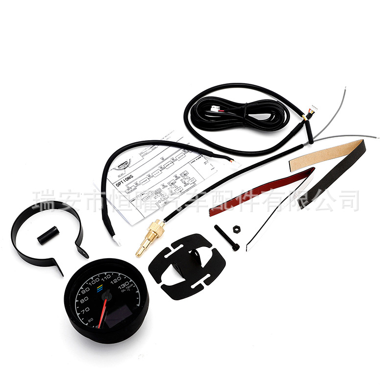 Car Modification Instrument Greddi Water Temperature, Engine Speed, Oil Pressure, Turbocharger Voltage, Vacuum, and Exhaust Temperature Multifunctional Vehicle Gauge