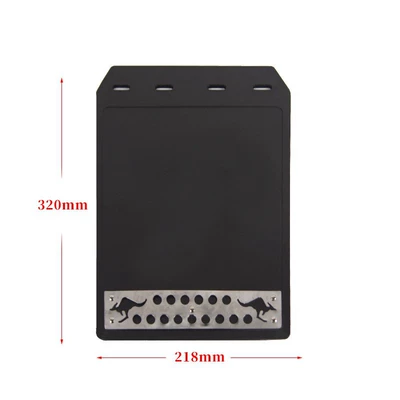 New Universal Car Modified Mud Flaps, Anti-Splash Car Mud Flaps, Eva Plastic Car Mud Flaps (Mudguard) - 3221803cm-ac-236-eva-car-fender