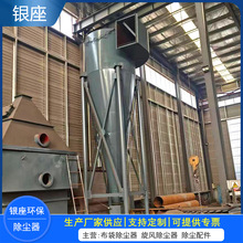 锅炉烟气旋风分离器沙克龙除尘器工业除尘净化设备陶瓷旋风除尘器