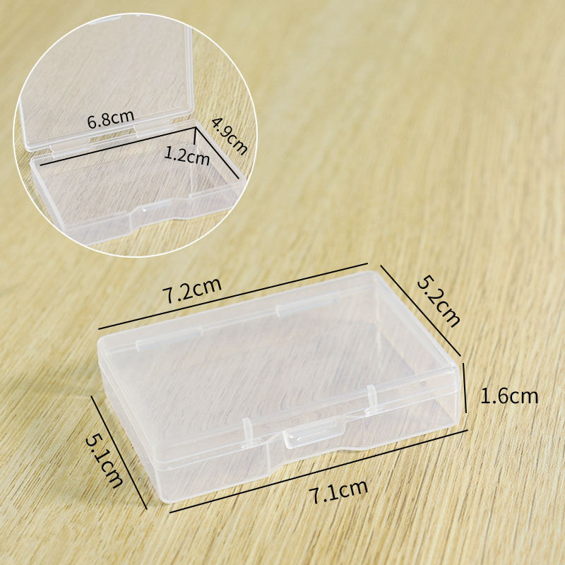One frame A type transparent 7.2*5.2*1.6cm