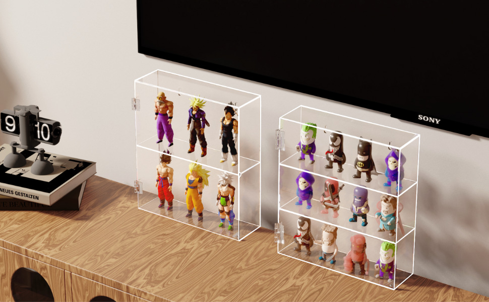 acrylic display case for miniatures