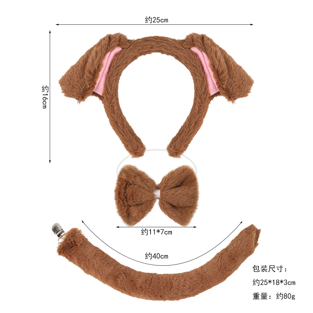 Diadema de Peluche de Animales de Tela, Hecha a Mano, para Pascua y Niños image 22