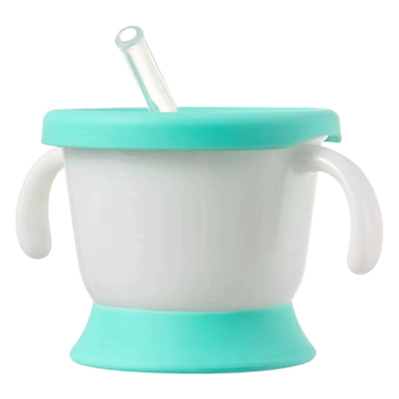 Обучающая соломенная чашка детская чашка для питья с двойной ручкой чашка для воды детская чашка для питья двухцветная соломенная чашка новая чашка для воды