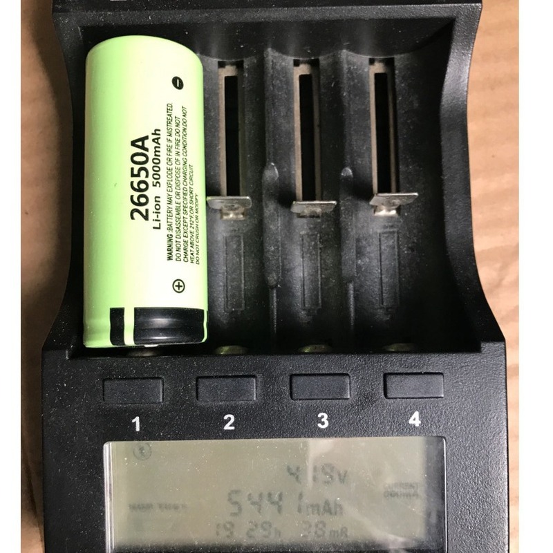 松下26650锂电池动力NCR26650A5000mah高容量强光手电筒电动工具|undefined