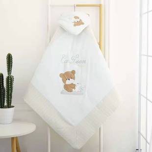 Детское хлопковое съёмное одеяло для младенца для новорожденных