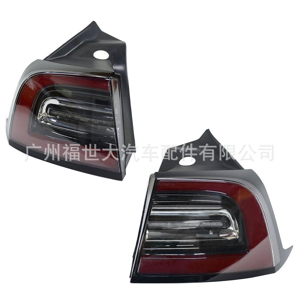 Para 2017 - 2020 Tesla Model 3 luces traseras exteriores LED Europa