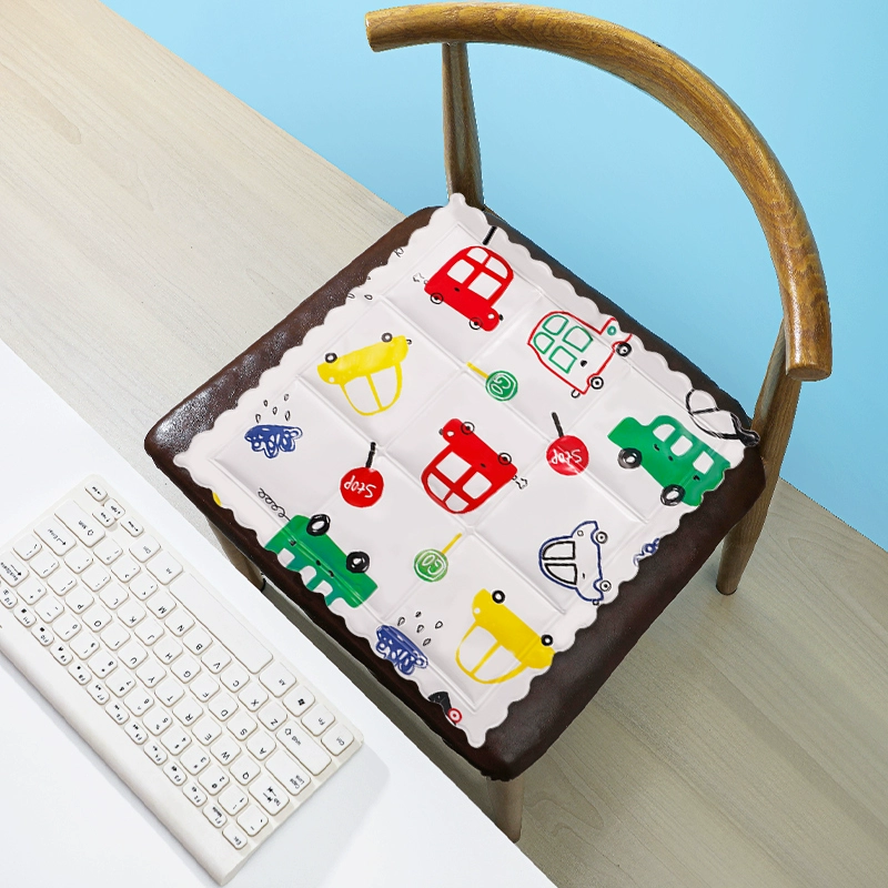 M3AO Summer cooling gel seat cushion office cooling chair pad student water pad ice silk pillow summer butt pad ice bag