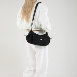 New Nylon Cloth Women's Bag 2025 Spring New Korean Style Large Capacity Crossbody Bag Casual Lightweight Women's Shoulder Bag