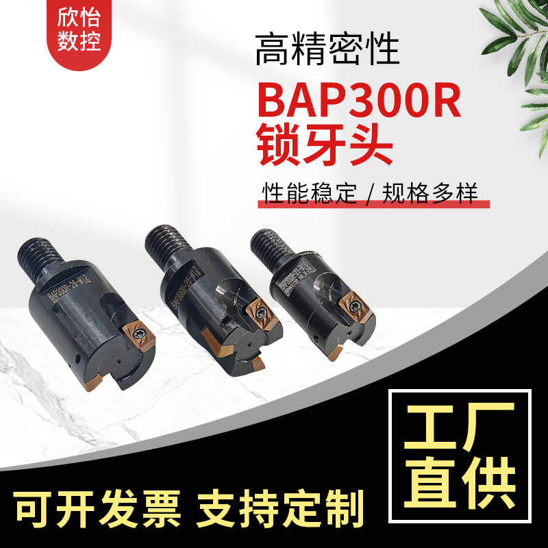 BAP300R锁牙头系列 锁牙式防震铣刀头 锁牙式铣刀头 高精锁牙刀头