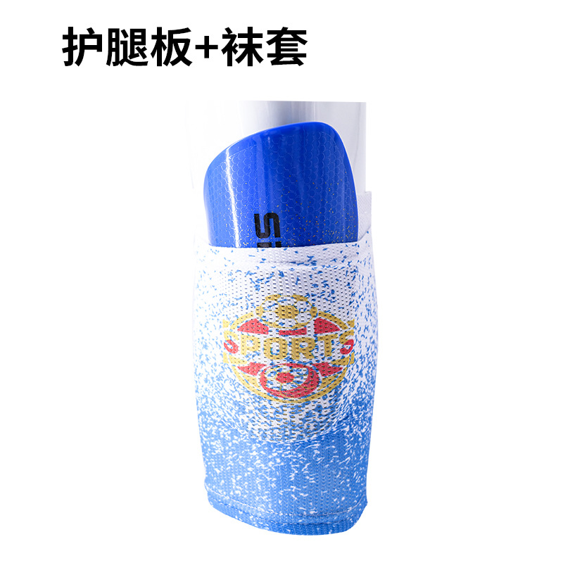 Protector de pierna de fútbol protector de pierna deportivo protector de calcetín de inserto grueso protector de pierna protector de pie spot al por mayor