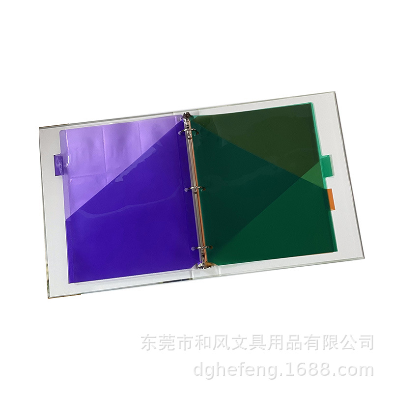 5タブ分離ページ3穴レインボーインデックス分離リフィルバッグラベルファイルバッグA4米国規格分類シート