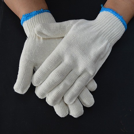 劳保手套灯照 棉纱手套纱手套400-900克