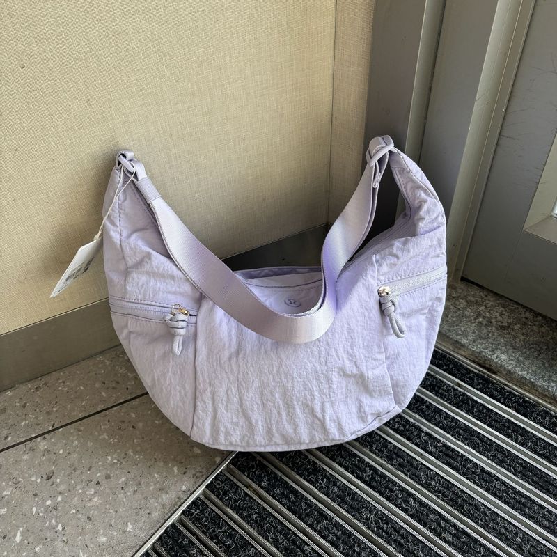 2025新款Large Slouchy 6L牛角包单肩斜挎包大容量饺子包月牙包女|undefined
