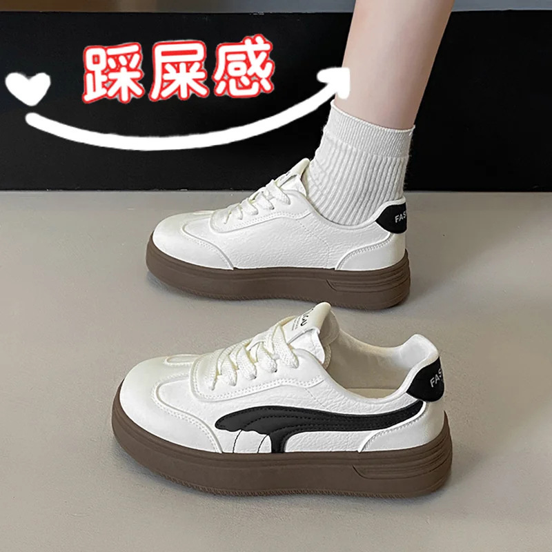 Women's Sneakers 2026 New Model Lightweight Soft-Soled Non-Slip Casual White Shoes Comfortable and Flattering Versatile German Training Shoes Women's Sneakers 2026 New Model Lightweight Soft-Soled Non-Slip Casual White Shoes Comfortable and Flattering Versatile German Training Shoes