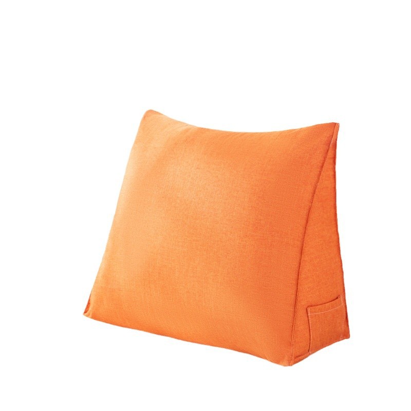 Bedside large cushion sofa cushion office chair lumbar back cushion bed waist pillow neck pillow boss chair triangle cushion 5