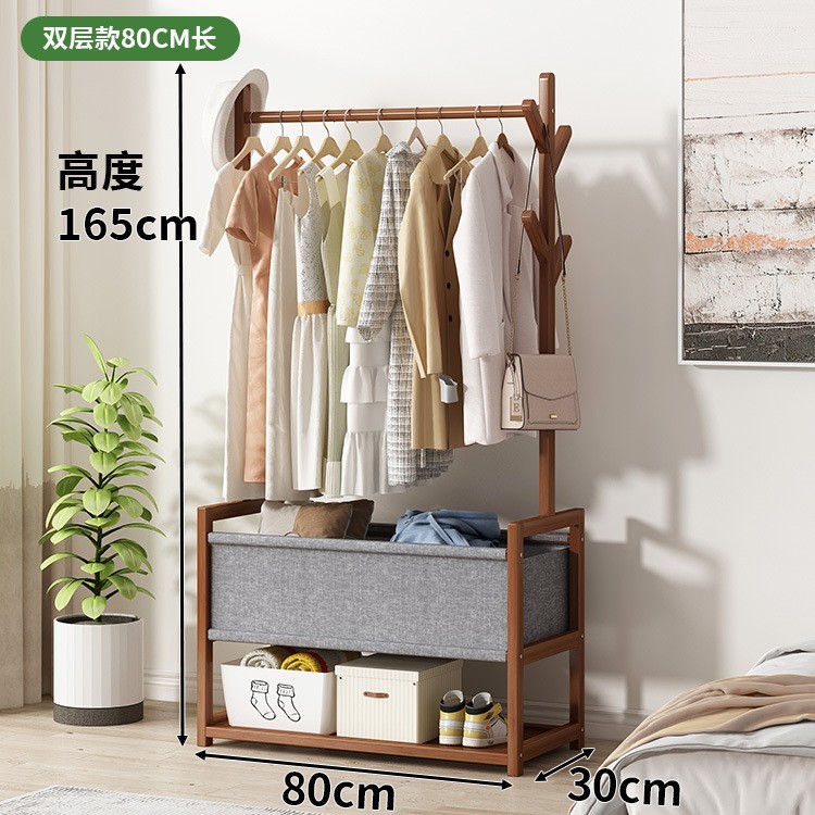 다크 브라운 색상 [회색 천 세트] 80cm 길이 더블 레이어