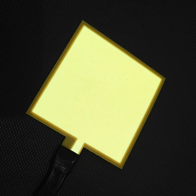 Led Cold Light Sheet Cold – Cold light sheet - 5cm5cm-yellow-with-battery-box-bring-your-own-battery