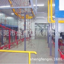 供應靜電粉末噴塗設備小五金件靜電粉末塗裝生產線自動粉末噴粉線