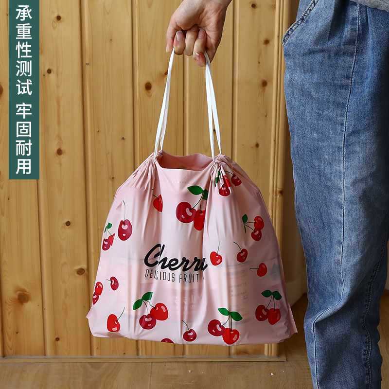 水果外卖食送餐打袋束口抽绳商用购物装服装袋珩铭