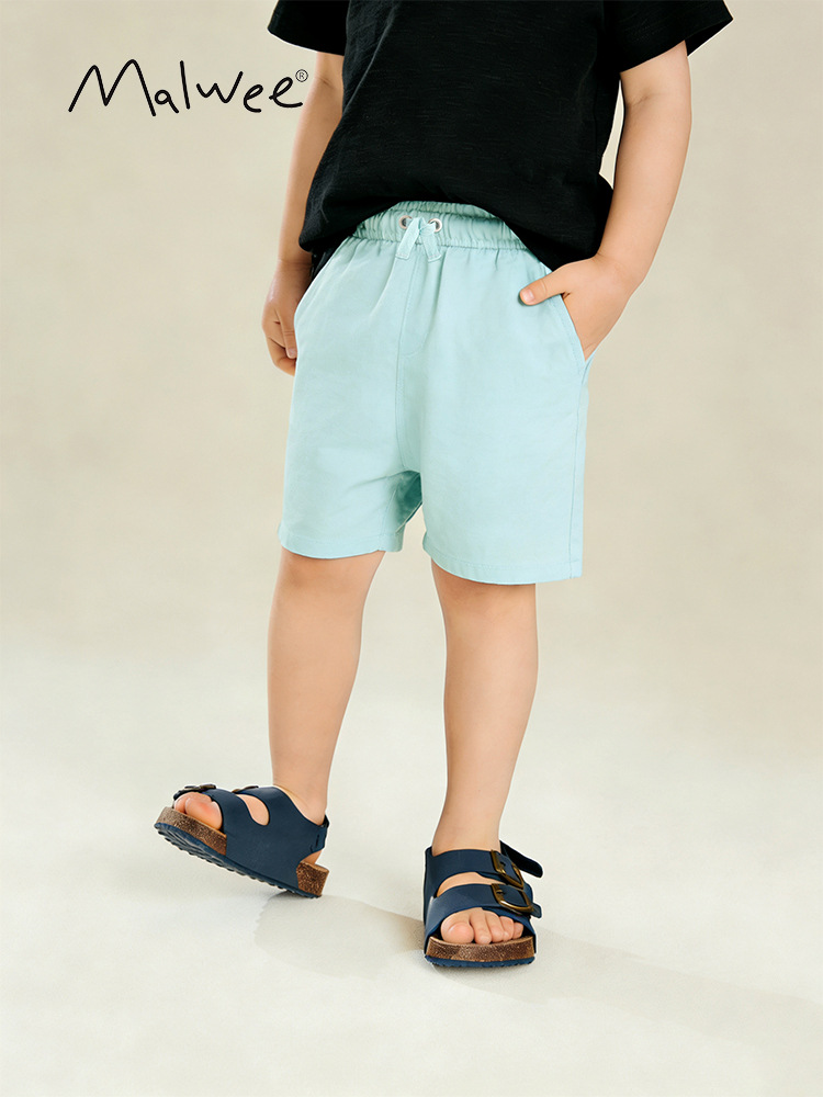 Malwee transfronterizo pantalones casuales de verano para niños Europeos y estadounidenses ligeros y frescos pantalones casuales para niños de moda