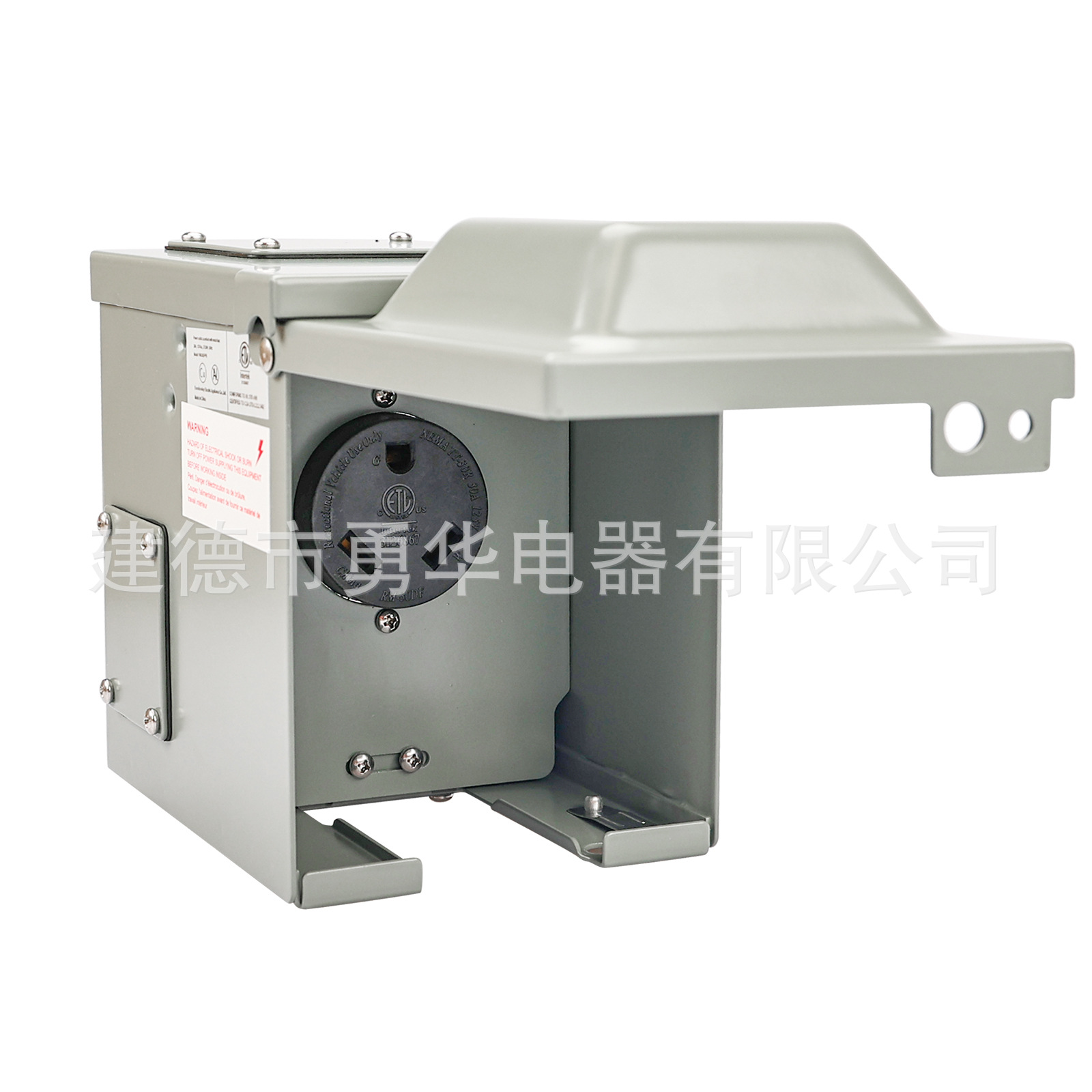 房车营地充电桩 30A 125V 充电桩 供电房车 Power Outlet Panel