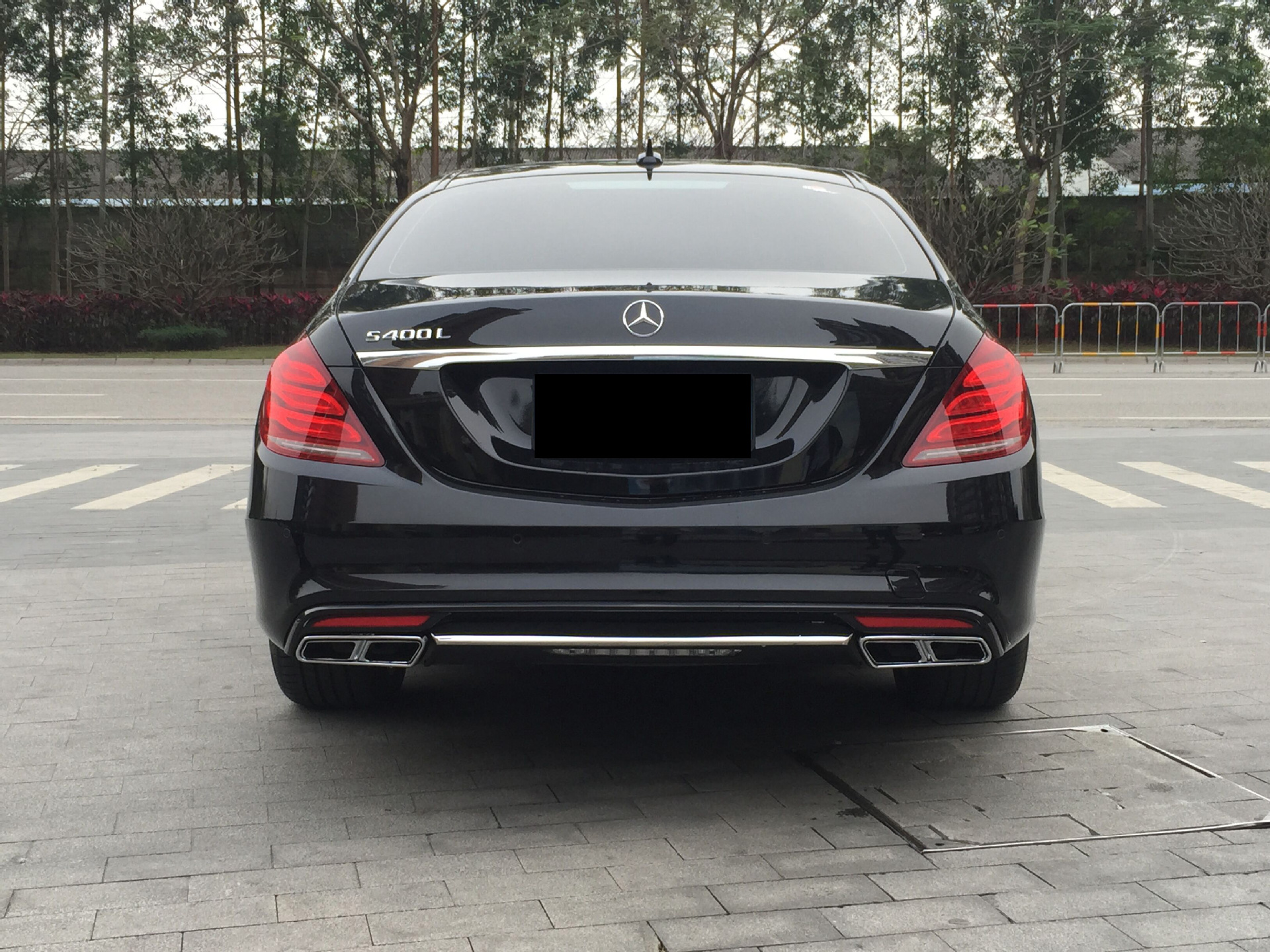 Suitable for Mercedes-Benz S-Class 14-17 Models W222 Early-Stage Modification S65/S63Amg Front and Rear Bumpers Upgrade to Large Body Kit
