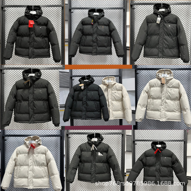 Men's and Women's Cotton Jackets 2025 Winter Casual Thickened Hooded Cotton Coat Loose Cotton Jacket Warm Cotton Padded Jacket Couple Versatile Outerwear Men's and Women's Cotton Jackets 2025 Winter Casual Thickened Hooded Cotton Coat Loose Cotton Jacket Warm Cotton Padded Jacket Couple Versatile Outerwear