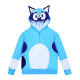 Bruy 2025 Cross-border New Owl Magic Club cos Hooded Sweatshirt 3D Digital Print Ear Coat
